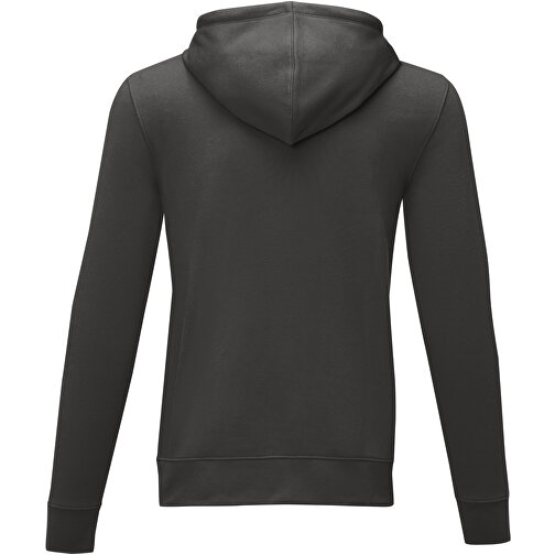 Theron Herren Kapuzenpullover Mit Reissverschluss , storm grey, Strick 50% Baumwolle, 50% Polyester, 240 g/m2, L, , Bild 4