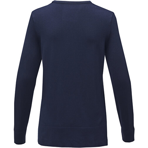 Merrit Pullover Mit Rundhalsausschnitt Für Damen , navy, Flachgestrickt 80% Viskose, 20% Nylon, 12 gauge, XS, , Bild 4