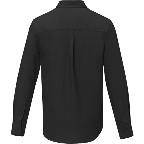 Pollux Herrenhemd Mit Langen Ärmeln , schwarz, Oxford-Gewebe 55% Baumwolle, 45% Polyester, 130 g/m2, XXL, , Bild 4