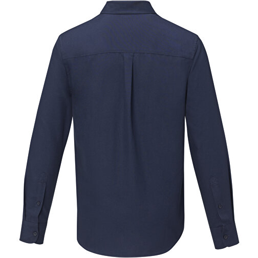 Pollux Herrenhemd Mit Langen Ärmeln , navy, Oxford-Gewebe 55% Baumwolle, 45% Polyester, 130 g/m2, 4XL, , Bild 4