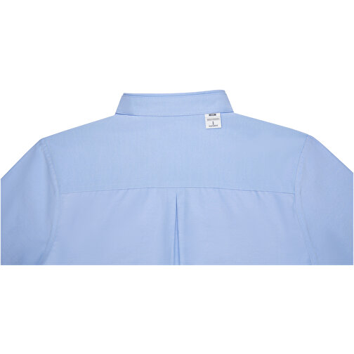 Pollux Herrenhemd Mit Langen Ärmeln , hellblau, Oxford-Gewebe 55% Baumwolle, 45% Polyester, 130 g/m2, 3XL, , Bild 5