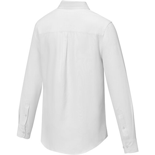 Pollux Herrenhemd Mit Langen Ärmeln , weiß, Oxford-Gewebe 55% Baumwolle, 45% Polyester, 130 g/m2, 4XL, , Bild 4