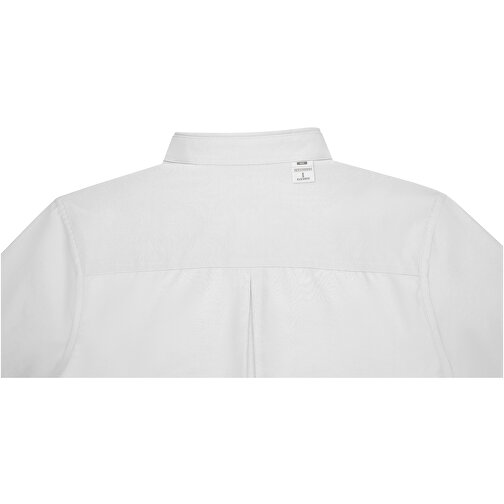 Pollux Herrenhemd Mit Langen Ärmeln , weiß, Oxford-Gewebe 55% Baumwolle, 45% Polyester, 130 g/m2, 3XL, , Bild 5