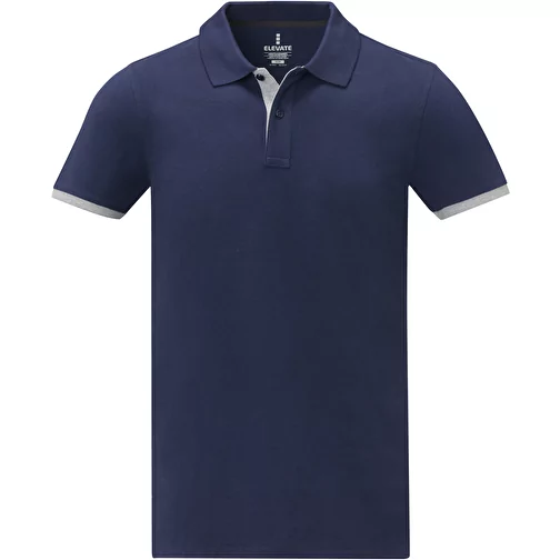 Polo Morgan manches courtes deux tons homme, Image 3