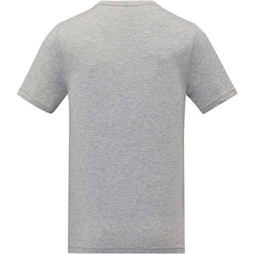 Somoto T-Shirt Mit V-Ausschnitt Für Herren , Green Concept, heather grau, Single jersey Strick 90% Baumwolle, 10% Viskose, 160 g/m2, 3XL, , Bild 4