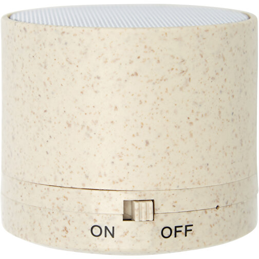 Haut-parleur Bluetooth® Kikai en paille de blé, Image 6