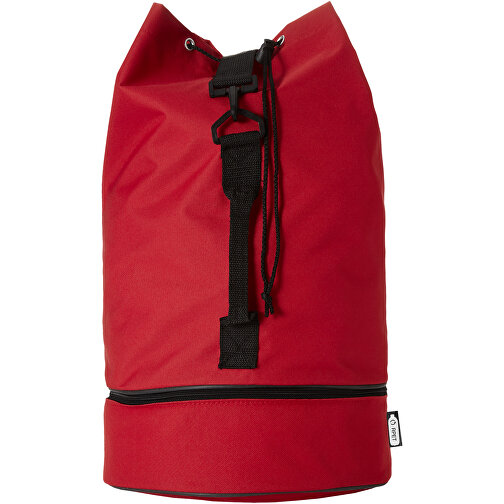 Idaho RPET Seesack 35L , Green Concept, rot, 600D Recyceltes Polyester, 48,00cm (Höhe), Bild 3