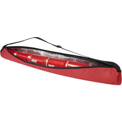 Brisk Kühltasche Sling Bag 3L , rot, 600D Polyester, 74,00cm (Länge), Bild 5