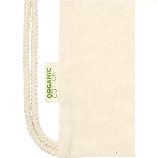 Orissa 140 g/m² organic cotton drawstring bag 5L, Obraz 5