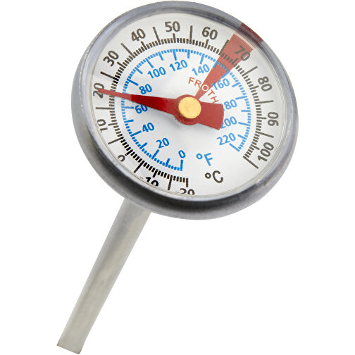 Met Grill-Thermometer , silber, Edelstahl, 14,00cm (Höhe), Bild 4