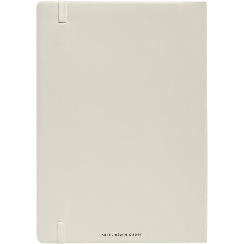 Karst® A5 Softcover Notizbuch , beige, Steinpapier, 21,00cm x 1,62cm x 14,80cm (Länge x Höhe x Breite), Bild 4