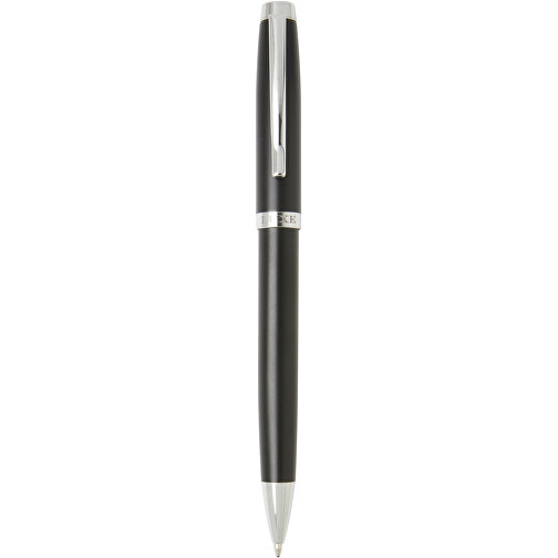 Vivace Kugelschreiber , mattschwarz, Messing, 13,80cm (Länge), Bild 8