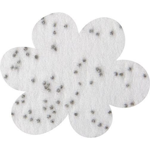Papier de graines dans une carte pliante “œuf“ - fleur, Image 4