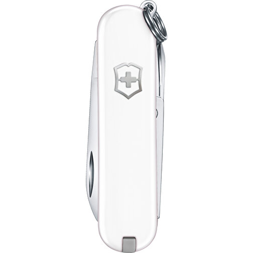 ESCORT - Victorinox Schweizer Messer , Victorinox, weiß, hochlegierter, rostfreier Stahl, 5,80cm x 0,80cm x 1,80cm (Länge x Höhe x Breite), Bild 1