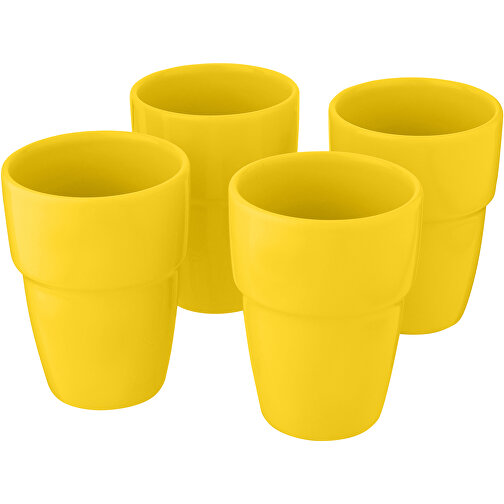 Coffret cadeau Staki de 4 mugs empilables 280 ml, Image 6