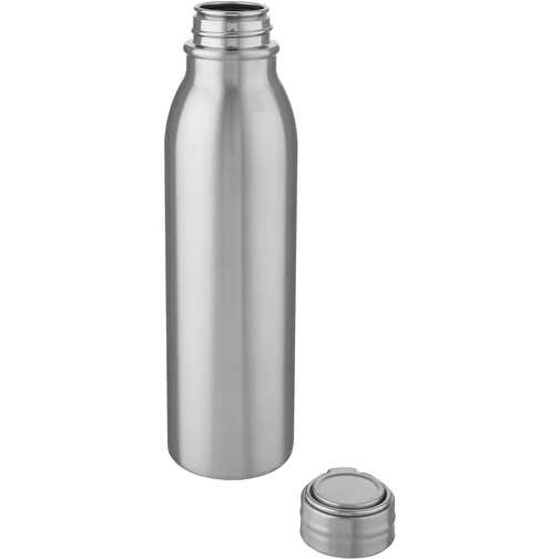 Bouteille de sport Harper 700 ml en acier inoxydable avec boucle métallique, Image 5