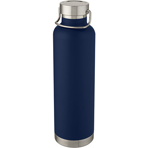 Thor 1 L Kupfer-Vakuum Isoliersportflasche , dunkelblau, Edelstahl, PP Kunststoff, Silikon Kunststoff, 28,90cm (Höhe), Bild 1