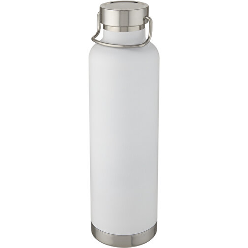 Thor 1 L Kupfer-Vakuum Isoliersportflasche , weiss, Edelstahl, PP Kunststoff, Silikon Kunststoff, 28,90cm (Höhe), Bild 1