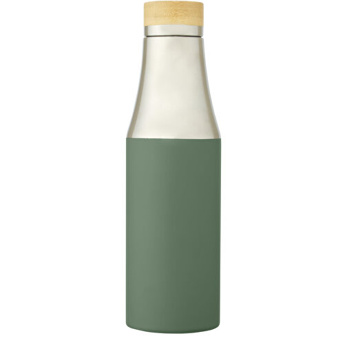 Botella de acero inoxidable con aislamiento al vacío de cobre de 540 ml con tapa de bambú 'Hulan', Imagen 6