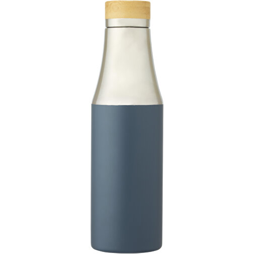 Hulan 540 Ml Kupfer-Vakuum Isolierflasche Mit Bambusdeckel , eisblau, Edelstahl, Bambusholz, 24,70cm (Höhe), Bild 6