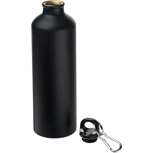 Oregon 770 Ml Matte Sportflasche Mit Karabinerhaken , schwarz, Aluminium, 25,00cm (Höhe), Bild 4