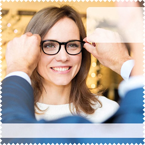 Lingette nettoyante pour lunettes POLYCLEAN 15x15 cm dans un sachet en polyéthylène, pack tout in, Image 4