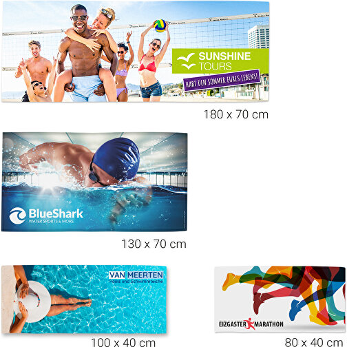 ActiveTowel® Sports 100x40 cm sporthandduk i mikrofiber, i All-Inclusive-paket, Bild 3