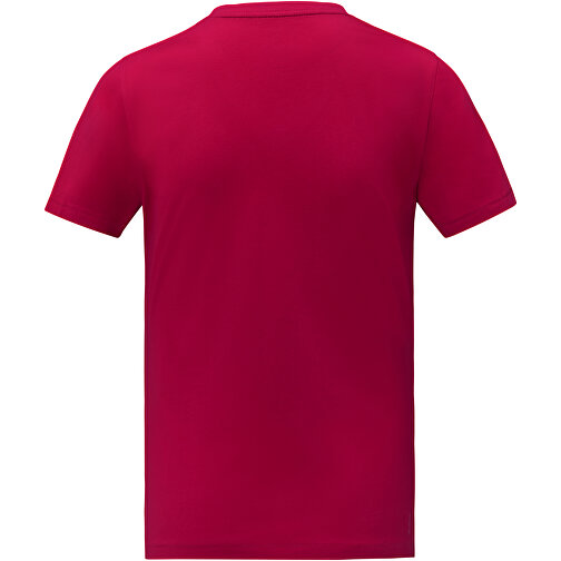 Somoto T-Shirt Mit V-Ausschnitt Für Herren , Green Concept, rot, Single jersey Strick 100% Baumwolle, 160 g/m2, L, , Bild 4