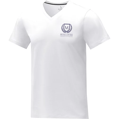 T-shirt Somoto manches courtes col V homme, Image 2