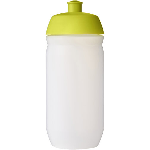HydroFlex™ Clear 500 Ml Squeezy Sportflasche , limone / klar mattiert, MDPE Kunststoff, PP Kunststoff, 18,30cm (Höhe), Bild 3