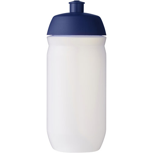 HydroFlex™ Clear 500 Ml Squeezy Sportflasche , blau / klar mattiert, MDPE Kunststoff, PP Kunststoff, 18,30cm (Höhe), Bild 3