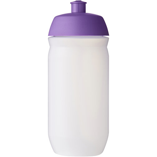 HydroFlex™ Clear 500 Ml Squeezy Sportflasche , lila / klar mattiert, MDPE Kunststoff, PP Kunststoff, 18,30cm (Höhe), Bild 3