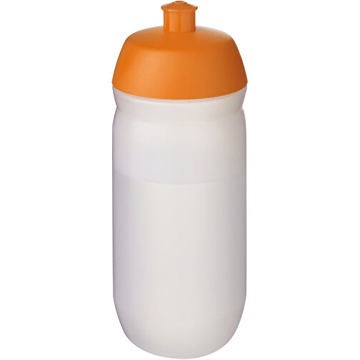 HydroFlex™ Clear 500 Ml Squeezy Sportflasche , orange / klar mattiert, MDPE Kunststoff, PP Kunststoff, 18,30cm (Höhe), Bild 1