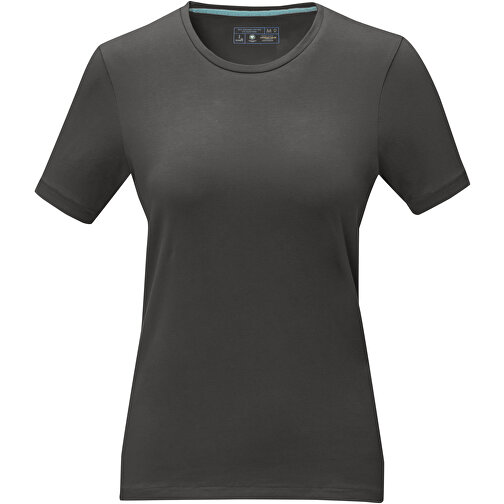 Balfour T-Shirt Für Damen , Green Concept, storm grey, Single jersey Strick 95% Bio Baumwolle, 5% Elastan, 200 g/m2, XL, , Bild 3