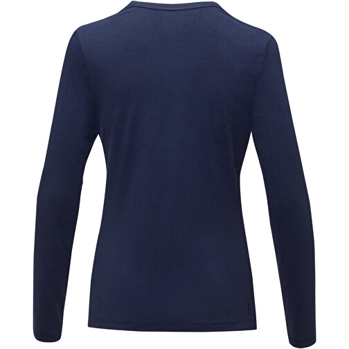 Ponoka Langarmshirt Für Damen , Green Concept, navy, Single jersey Strick 95% Bio Baumwolle, 5% Elastan, 200 g/m2, XL, , Bild 4