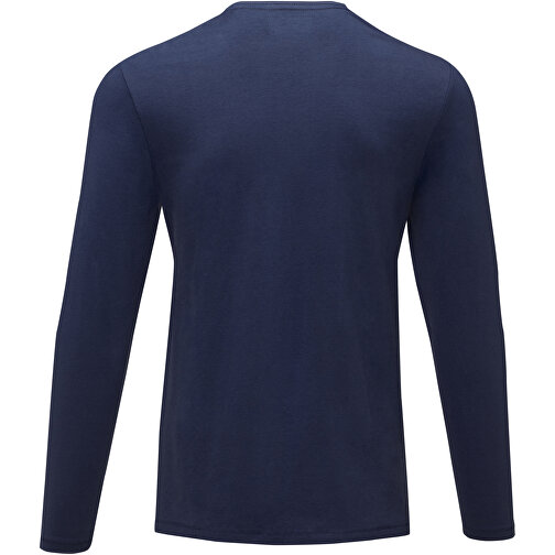 Ponoka Langarmshirt Für Herren , Green Concept, navy, Single jersey Strick 95% Bio Baumwolle, 5% Elastan, 200 g/m2, XL, , Bild 4
