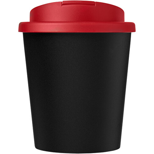 Americano® Espresso Eco 250 Ml Recycelter Isolierbecher Mit Auslaufsicherem Deckel , Green Concept, schwarz / rot, Recycelter PP Kunststoff, PP Kunststoff, 11,80cm (Höhe), Bild 3