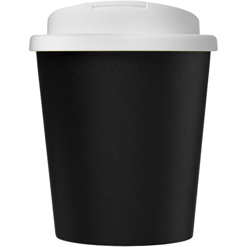 Americano® Espresso Eco 250 Ml Recycelter Isolierbecher Mit Auslaufsicherem Deckel , Green Concept, schwarz / weiß, Recycelter PP Kunststoff, PP Kunststoff, 11,80cm (Höhe), Bild 3