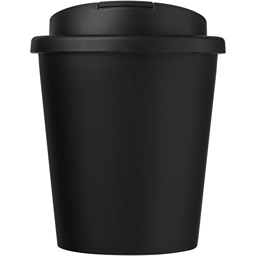 Americano® Espresso 250 Ml Recycelter Isolierbecher Mit Auslaufsicherem Deckel , Green Concept, schwarz / schwarz, Recycelter PP Kunststoff, 11,80cm (Höhe), Bild 3