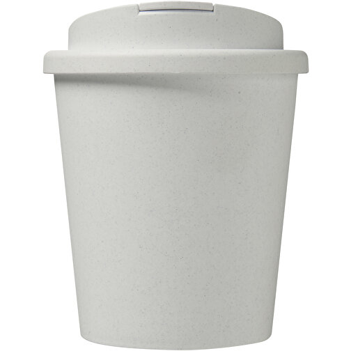 Vaso reciclado de 250 ml con tapa antigoteo 'Americano® Espresso', Imagen 3