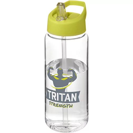 Bouteille de sport H2O Active® Octave Tritan™ de 600 ml avec couvercle à bec verseur, Image 2