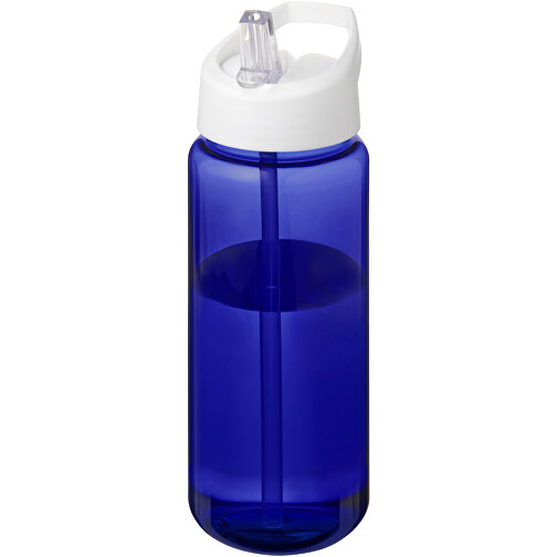 H2O Active® Octave Tritan™ 600 Ml Sportflasche Mit Ausgussdeckel , Green Concept, blau / weiß, Eastman Tritan™, 19,20cm (Höhe), Bild 1