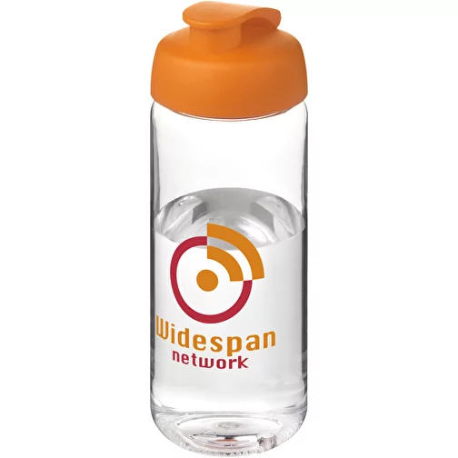 Bouteille de sport H2O Active® Octave Tritan™ de 600 ml avec couvercle à clapet, Image 2