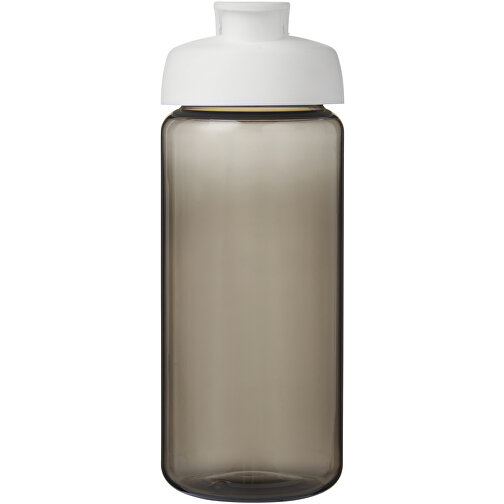 H2O Active® Octave Tritan™ 600-ml-Sportflasche Mit Klappdeckel , Green Concept, kohle / weiss, Eastman Tritan™, 19,40cm (Höhe), Bild 3