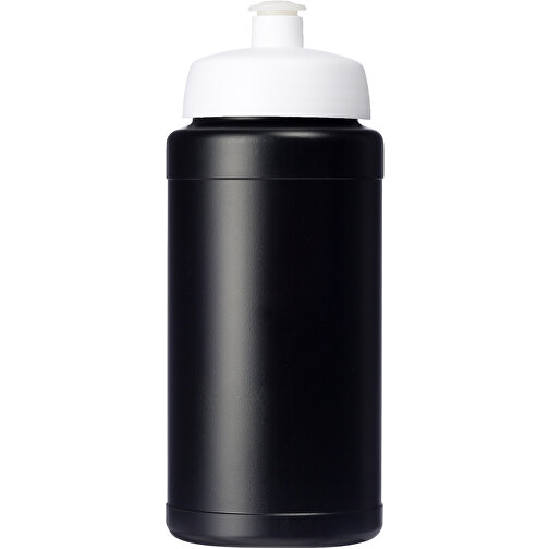 Baseline Recycelte Sportflasche, 500 Ml , Green Concept, weiß, Recycelter HDPE Kunststoff, 18,50cm (Höhe), Bild 3