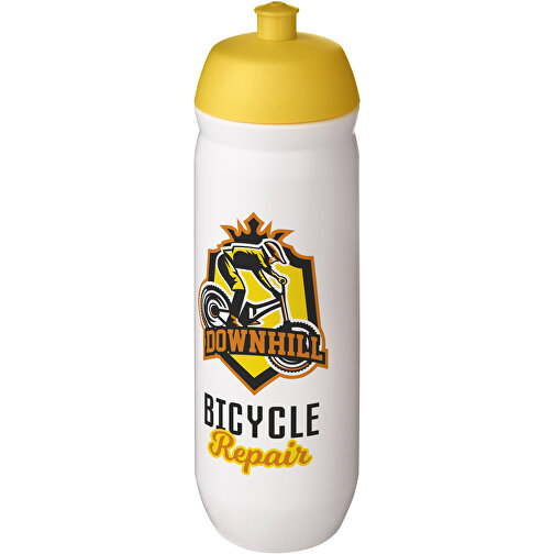 HydroFlex™ 750 Ml Squeezy Sportflasche , gelb / weiss, MDPE Kunststoff, PP Kunststoff, 23,20cm (Höhe), Bild 2