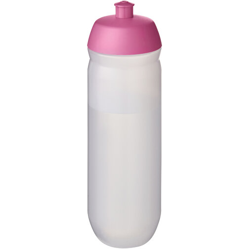 HydroFlex™ Clear 750 Ml Squeezy Sportflasche , rosa / klar mattiert, MDPE Kunststoff, PP Kunststoff, 23,20cm (Höhe), Bild 1