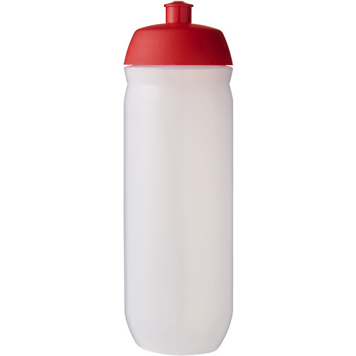 HydroFlex™ Clear 750 Ml Squeezy Sportflasche , rot / klar mattiert, MDPE Kunststoff, PP Kunststoff, 23,20cm (Höhe), Bild 3