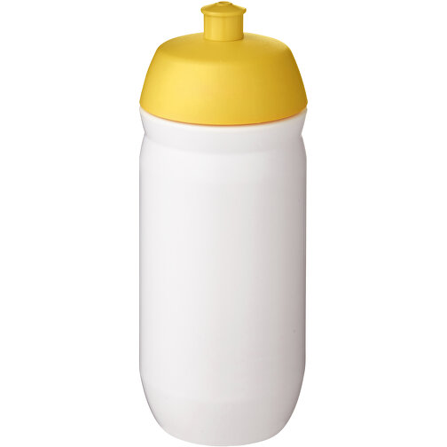 HydroFlex™ 500 Ml Squeezy Sportflasche , gelb / weiß, MDPE Kunststoff, PP Kunststoff, 18,30cm (Höhe), Bild 1