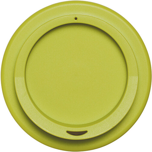 Americano® Eco 350 Ml Recycelter Becher , Green Concept, weiß / limone, Recycelter PP Kunststoff, PP Kunststoff, 15,40cm (Höhe), Bild 4